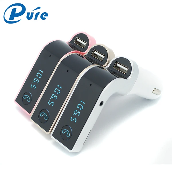 2019 new product mini portable car mp3 player wireless fm transmitter