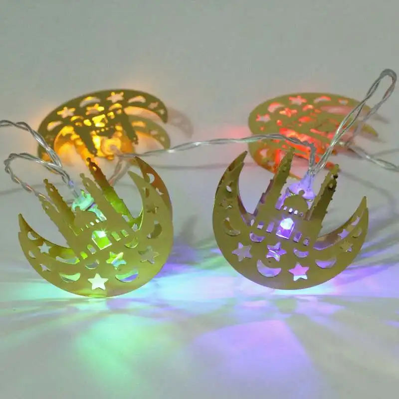 Ramadan Decorations For Sale moon castle String Light Palace Ramadan Mall Decorations