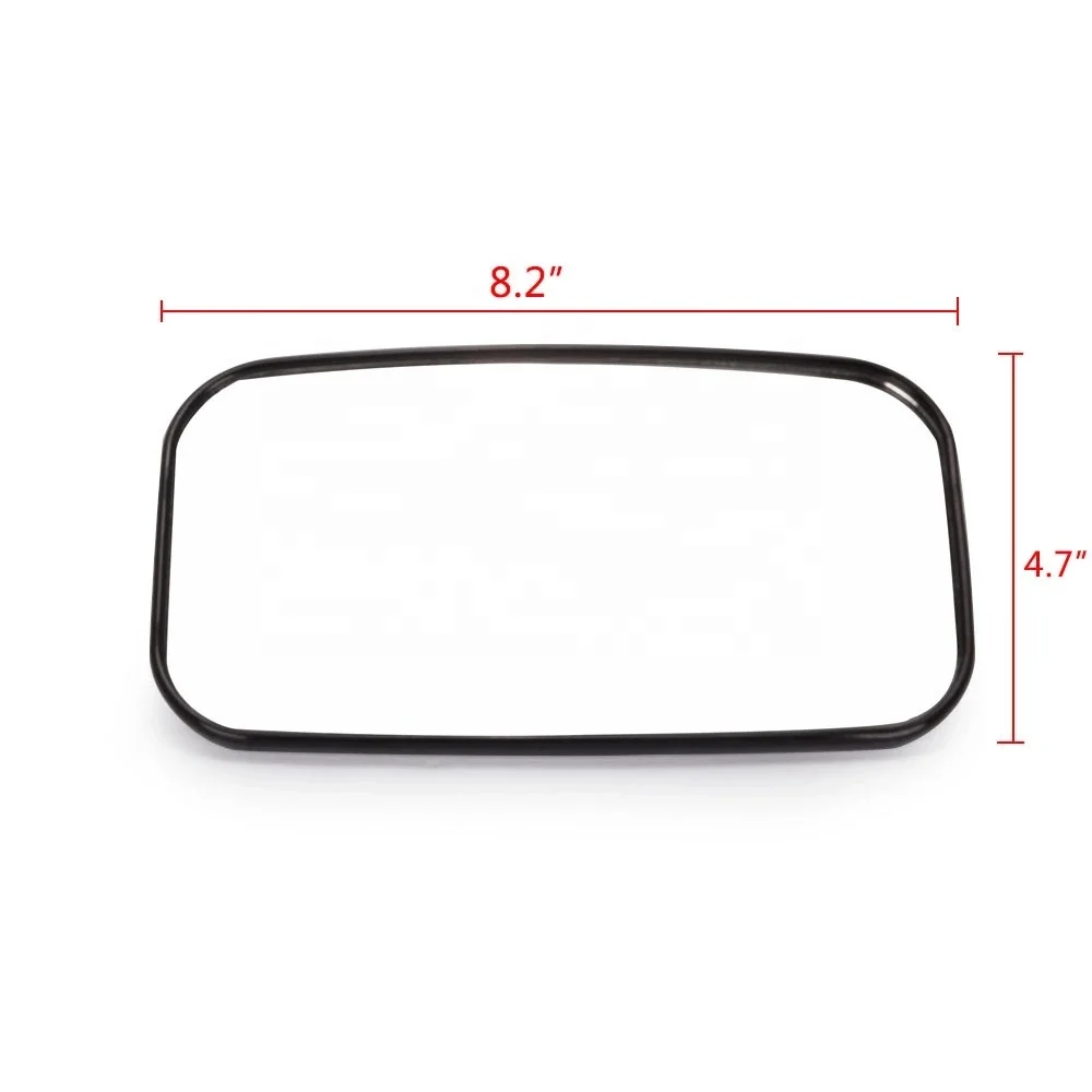 Universal Custom Plastic Motorcycle Side Rearview Rear View Mirrors 1.5' 1.75' 2' For Motorbikes and UTV
