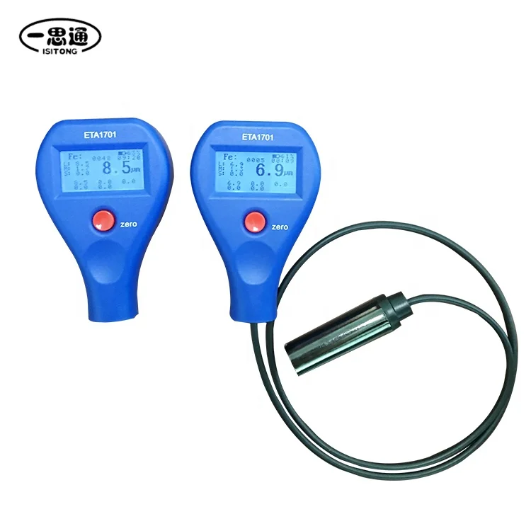 Толщина краски измерительные инструменты Цифровой Покрытие Толщина тестер метр измерительные приборы