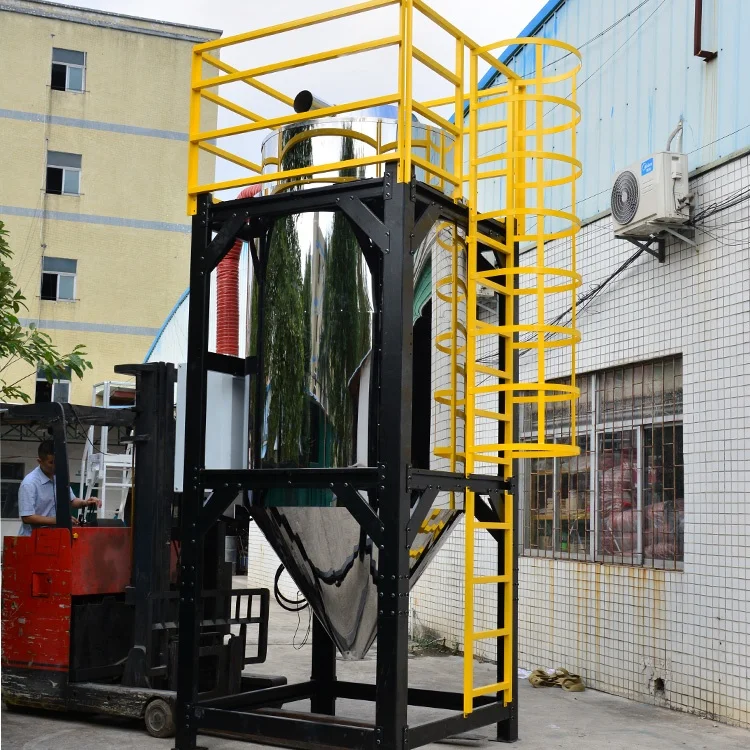 
1000KG Euro-type Hopper Dryer for PET Plastic 