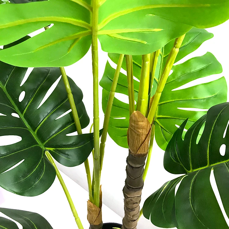 1.2m Artificial tropical plants philodendron/philodendron plants