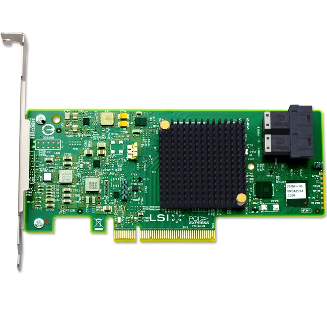 LSI MEGARAID SAS 9341-8I / 00407/8-портовая плата контроллера SATA PCI-E3.0 12 Гбит с