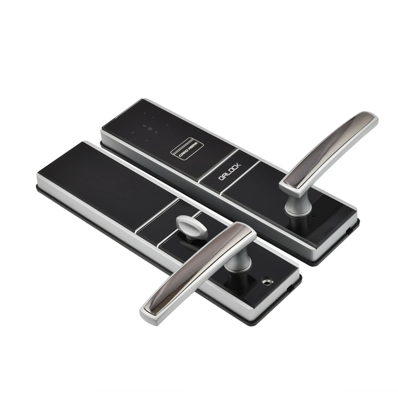 Smart Hotel Keyless Digital qr code RFID Smart Card price door lock for wooden doors