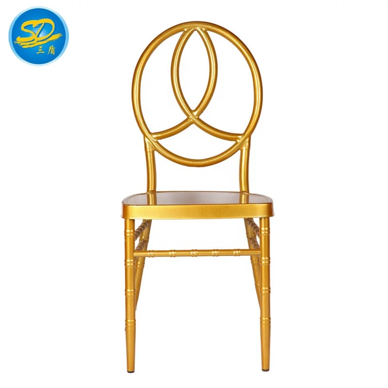 Cheap Good Selling Rental   Iron  Event Party  Banquet Wedding Phoenix Chair
