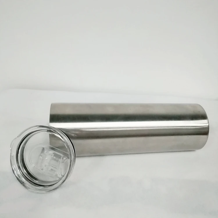 30 oz skinny tumbler stainless steel double wall insulated straight water cups wine tumbler with lids and straws