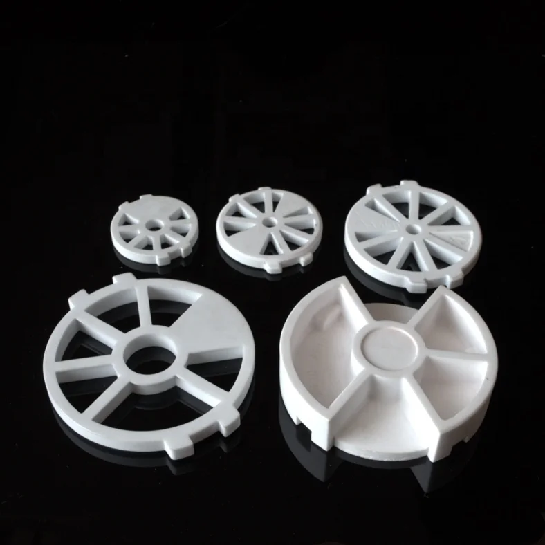 
98% alumina content black color alumina ceramic valve disc  (60342910016)