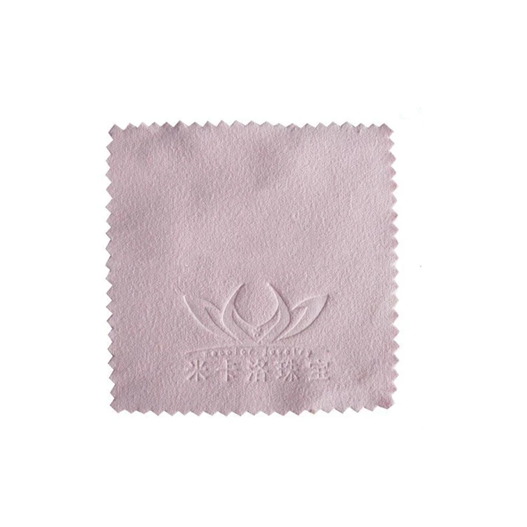Embossed wiping cloth,Jewelry cleaning cloth,wash microfiber lens cloth