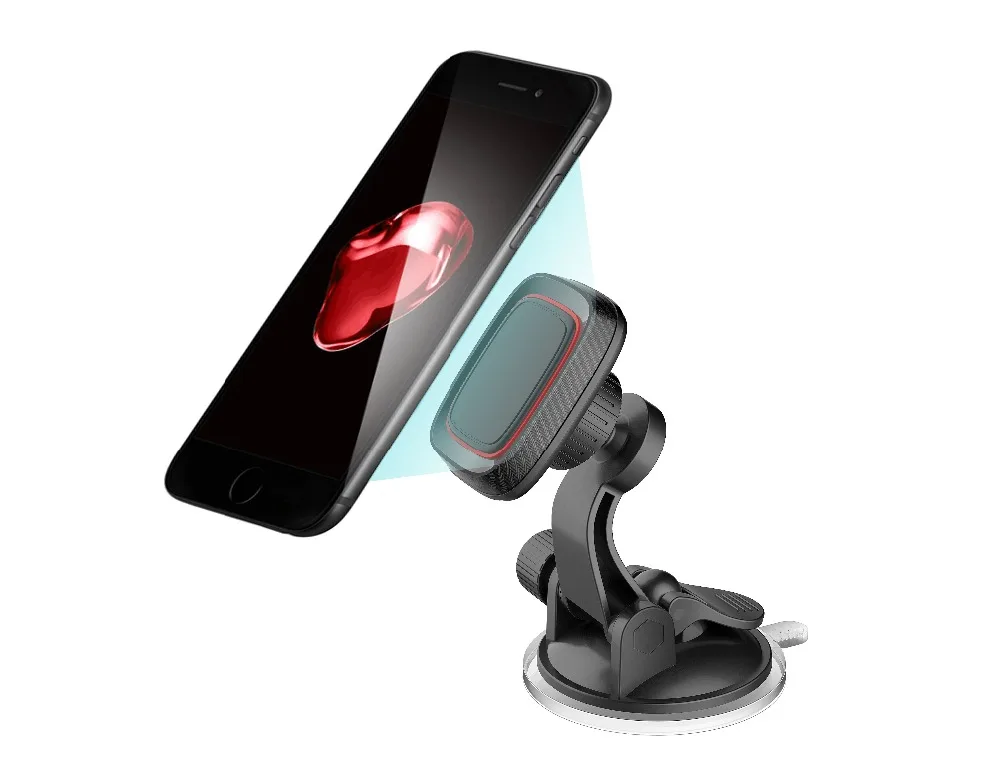 2018 мобильный телефон Автомобильный держатель магнит для приборной панели лобовое стекло черный карбон магнит крепление