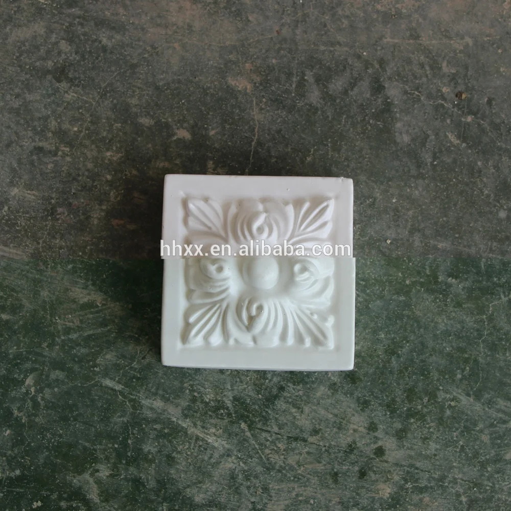 classic architectural Corner blocks around doors and windows used for elegant decoration