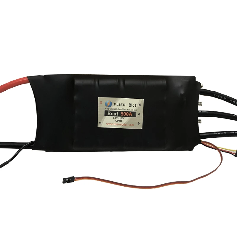 HV 120V 500A brushless ESC For rc Boat underwater propulsor and water