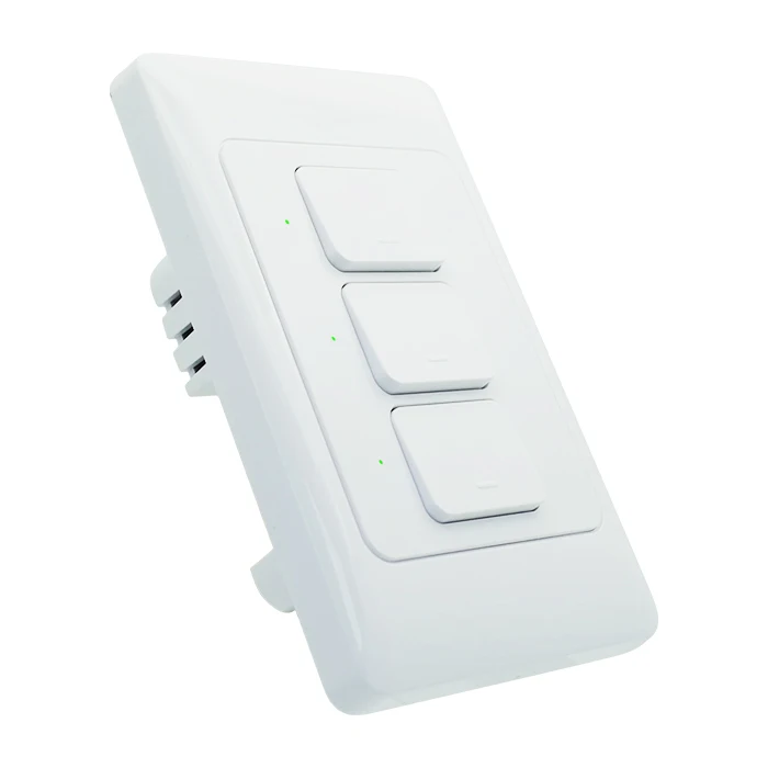 Максимальное напряжение AC100V ~ 250 В smart wireless domotique дома настенный выключатель освещения
