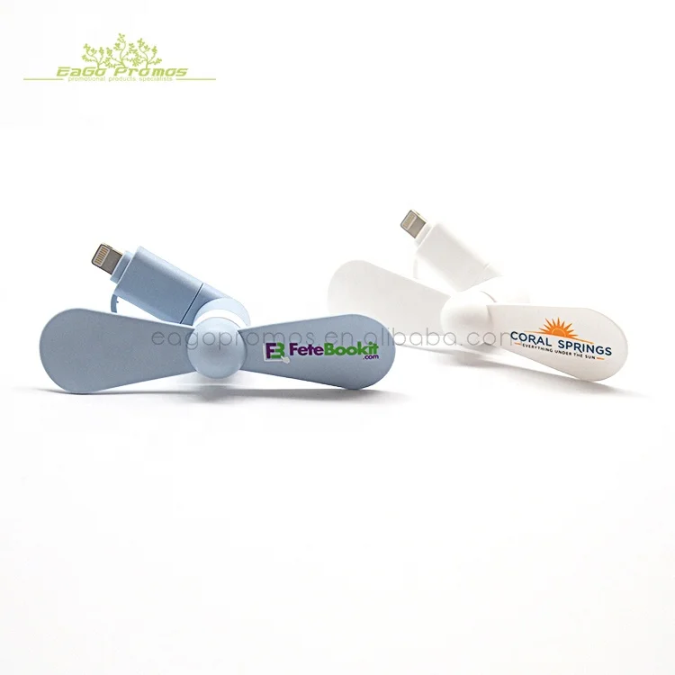 2024 2025 Portable and functional mini USB  cell phone fan for gift choice whit custom logo