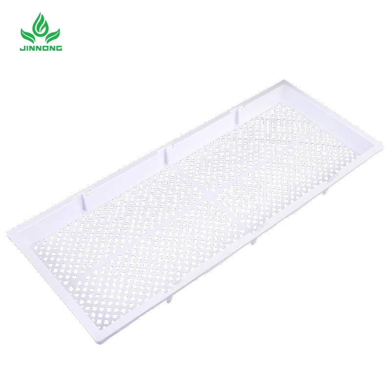 Black PP seedling growth tray layer sprouts plastic seedling tray