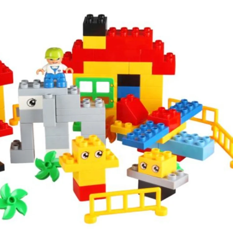 
Creative interlocking toy large plastic building blocks 