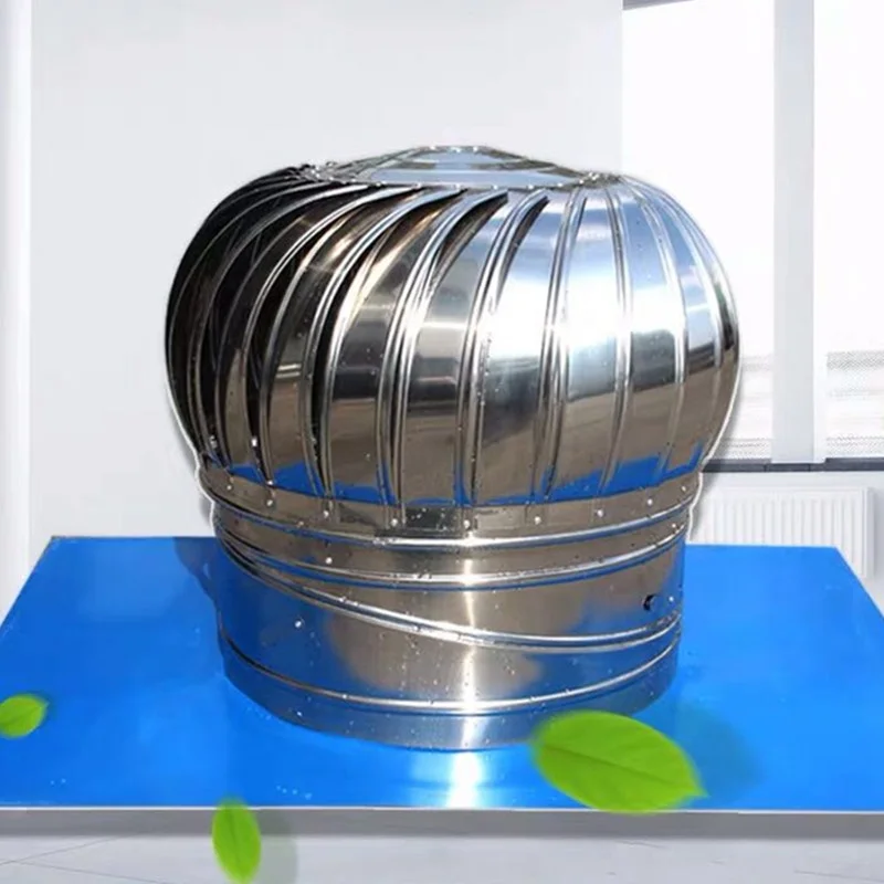 Unpowered Wind Driven Roof Turbine Ventilator Fan for Factory