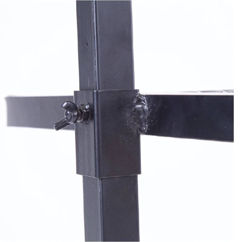 Small Portable Folding Charcoal Wood BBQ Grill Set