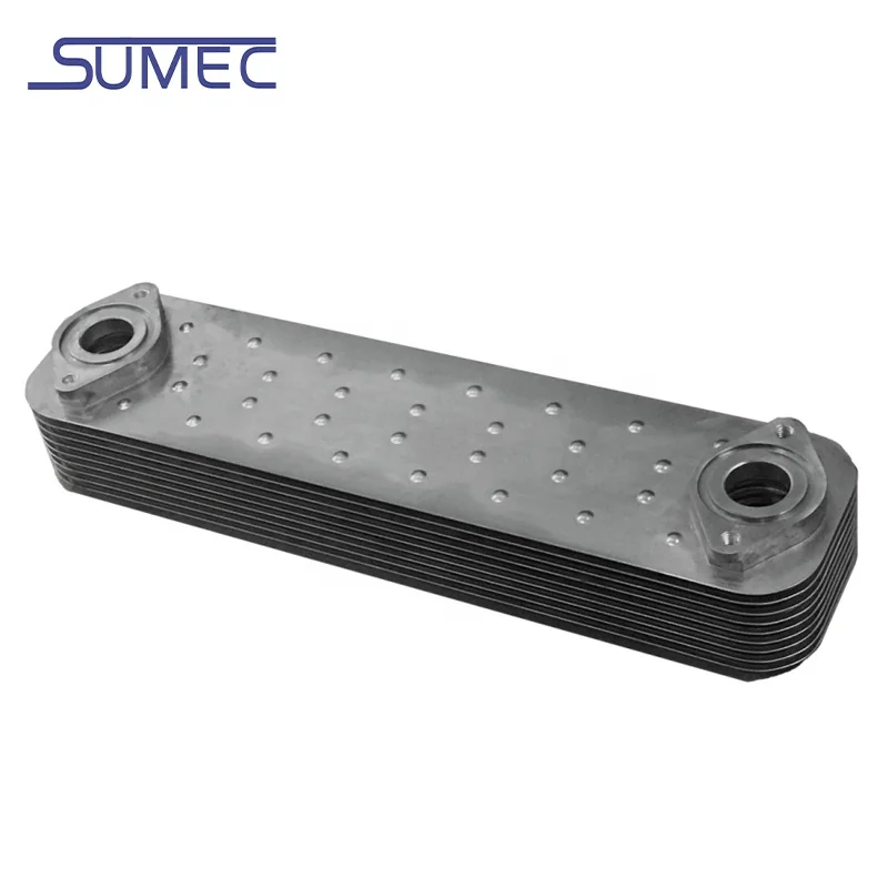 Китайский завод 5801389768, масляный радиатор с радиатором размера OEM для Iveco