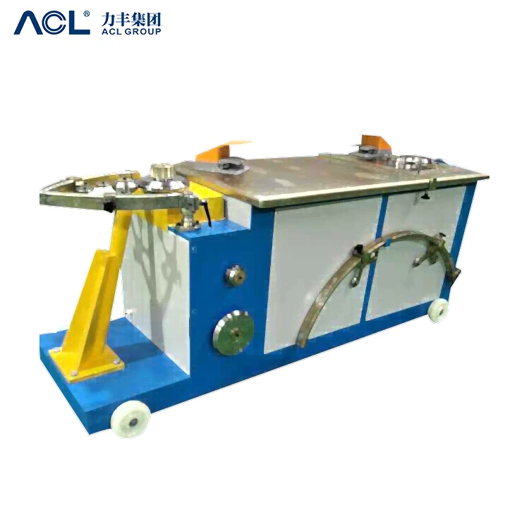 ACL HVAC Multi-functional slit sheet slitting and bending cylinder machine