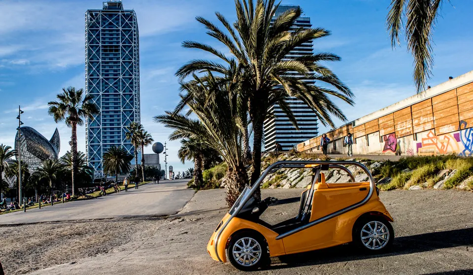 EEC electric car AW9021K 2 seater, street-legal