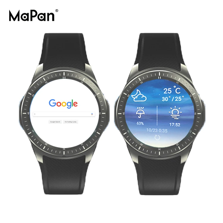 MaPan лучшие продажи смарт-часы продукты MTK MT6580 Quad Core емкостный сенсорный экран 3 г sim-карты