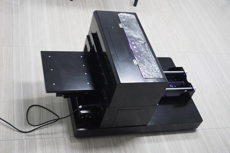 A3 size LED UV Printer Flatbed Printer High Quality 6 Colors For Metal/Plastc case