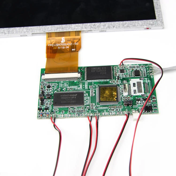 Дешевая цена 5 дюймов IPS TFT прозрачный ЖК-модуль поздравительная открытка звук для видео