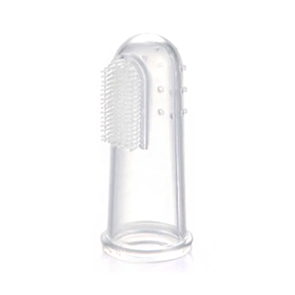
Baby Silicone Finger Toothbrush Baby Teething Toothbrush Mini Toothbrush 