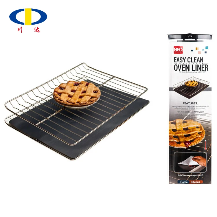 Chinese factory direct sales product nonstick oven liner reusable PTFE baking sheet