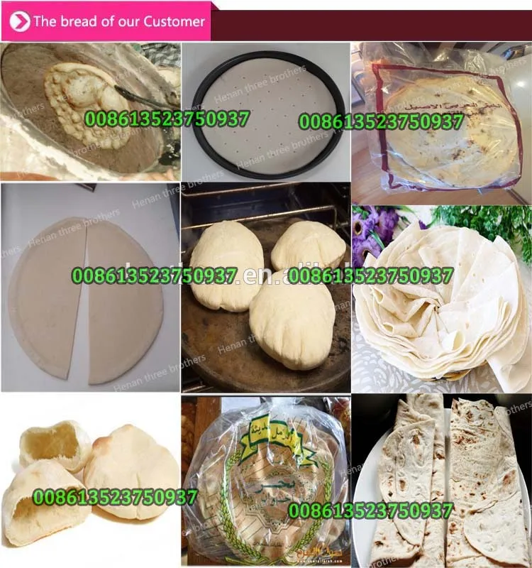 pita bread production line