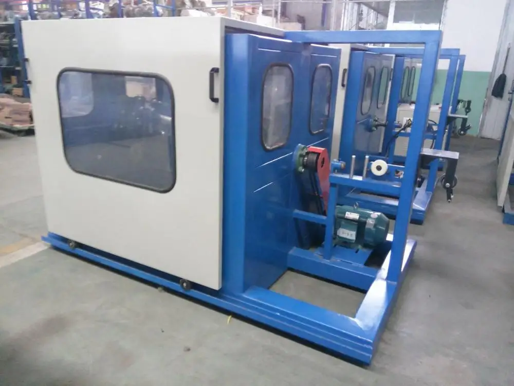 high speed 2 in 1 inflow twister spool winder machine