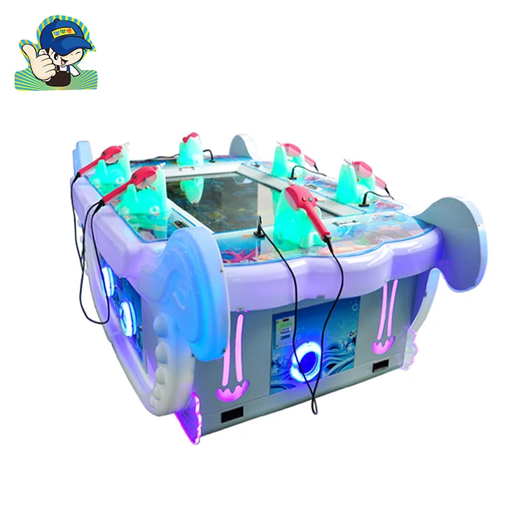 6 игроков рыбалка видео игра лотерея выкуп/рыбы азартные игры машина