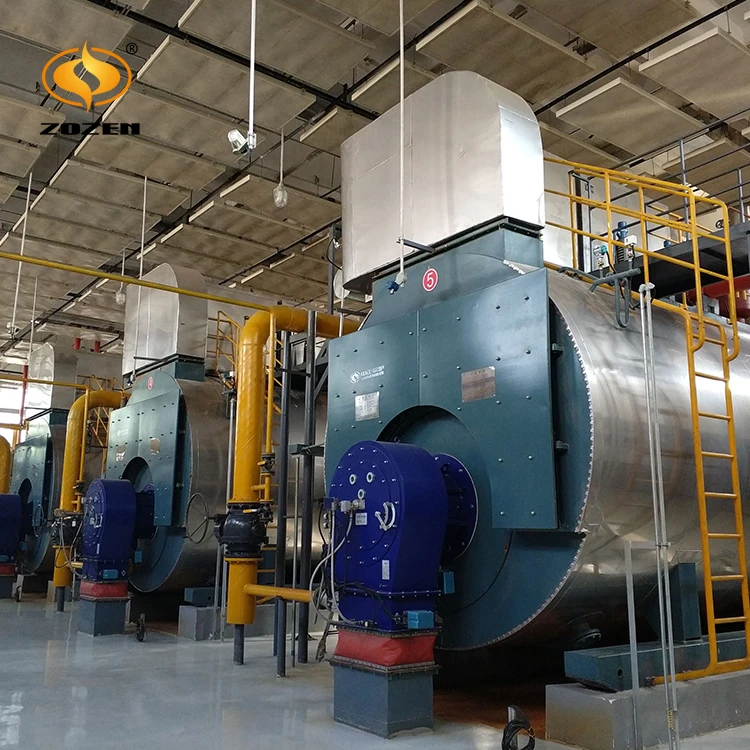 10,5 МВт 10 бар газовый/жидкотопливный водогрейный котел для фабрики пищевых масел