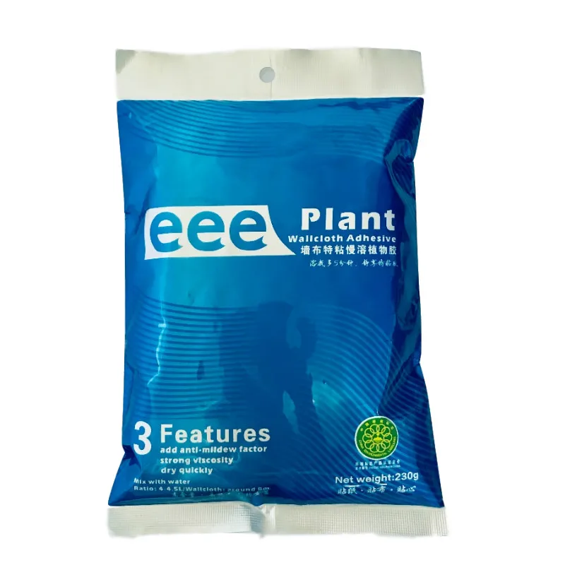 
Fiber glass wallcovering wallpaper adhesive powder 