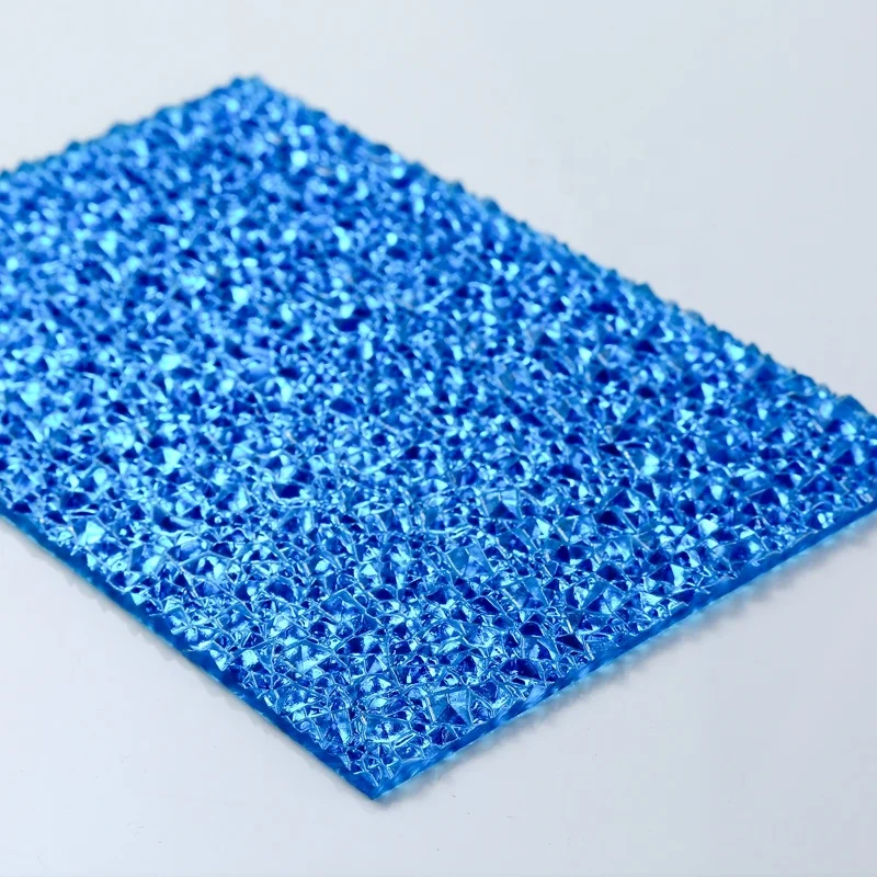 Изготовитель цветной тисненый лист стены поликарбоната lexan