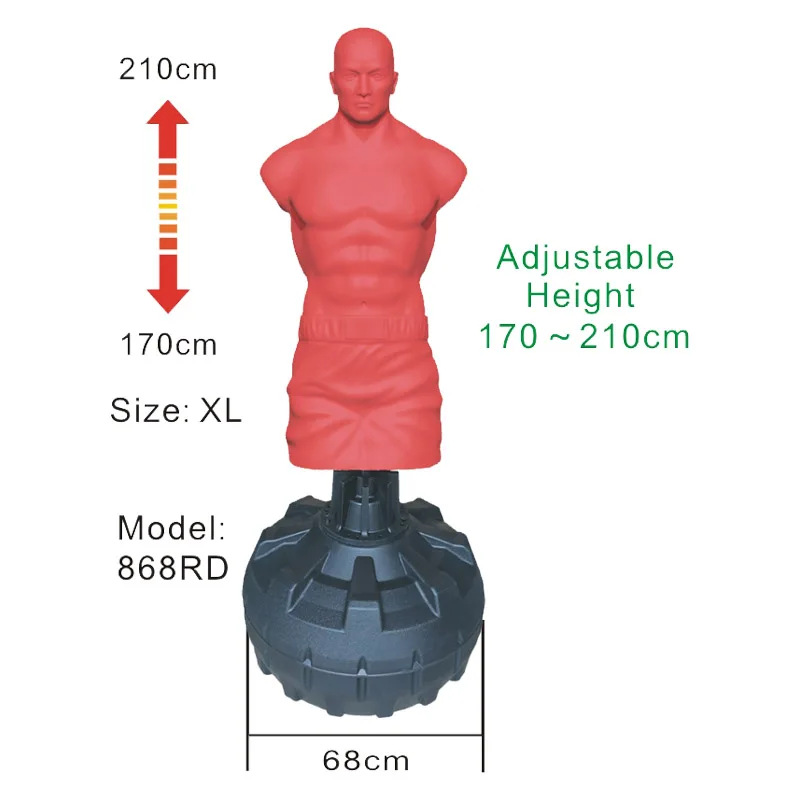 Adjustable Punching Target sparring training opponent bag new boxing equipment