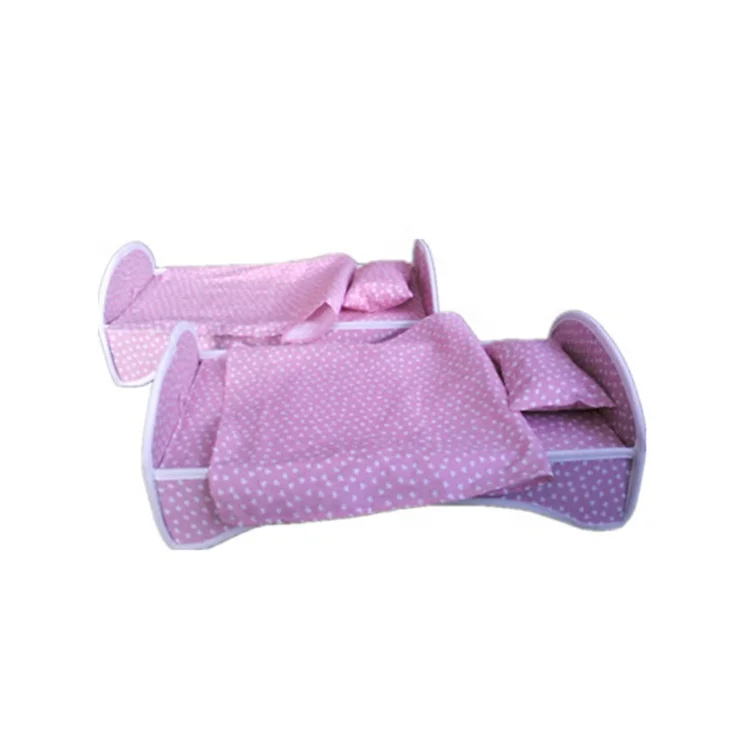 Doll Furniture 18-Inch Doll Rocking Cradle Crib