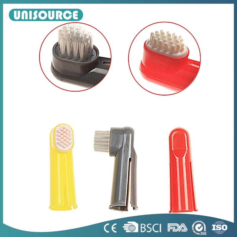 
2020 Super soft pet silicone baby finger toothbrush 