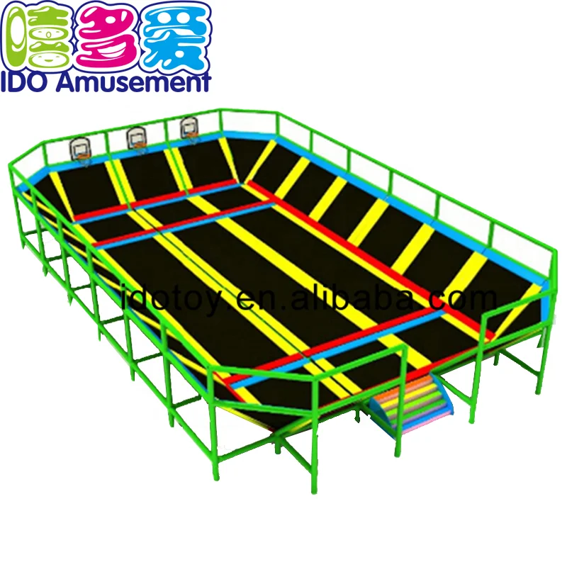 Новый стиль украшения дизайн парк развлечений Крытый детская площадка прямоугольный трамплин