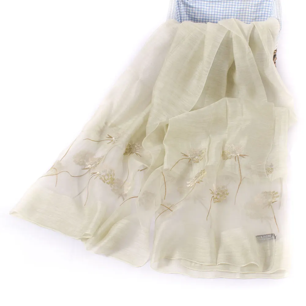 Rulan 2021 silk blend design silk satin scarf