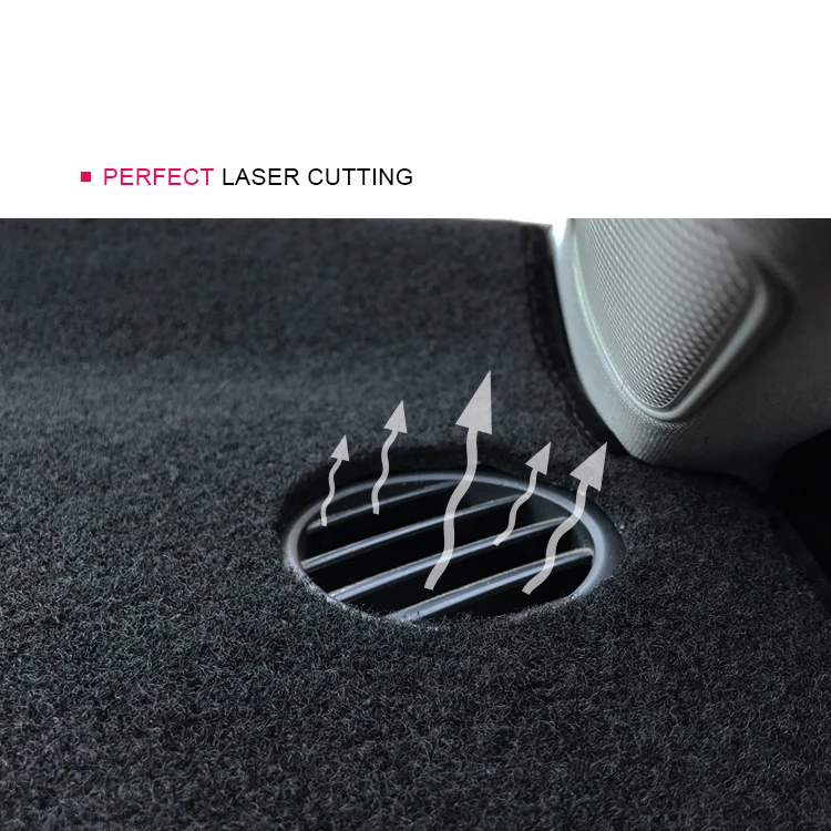 Factory low price auto interior cover product dashboard mats pads for HONDA SPIRIOR 2015