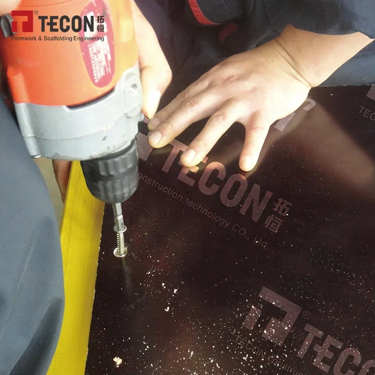 2019 Poplar/Birch/Hardwood Core Shuttering Film Faced Plywood