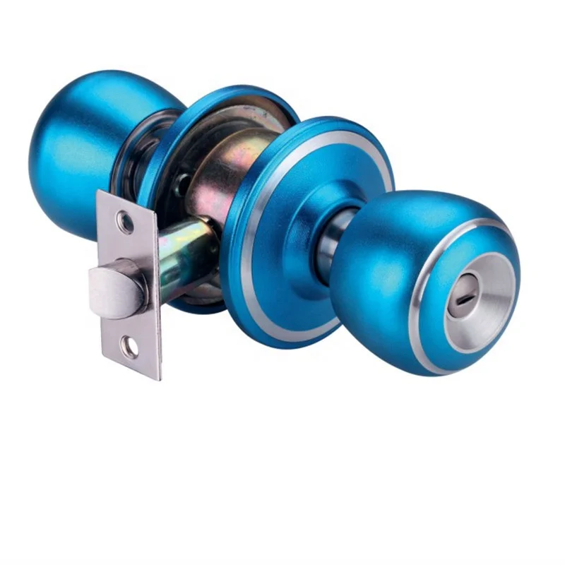 Cylinder Lock Handle ET/BK/PS Cheap Door Cabinet Handle