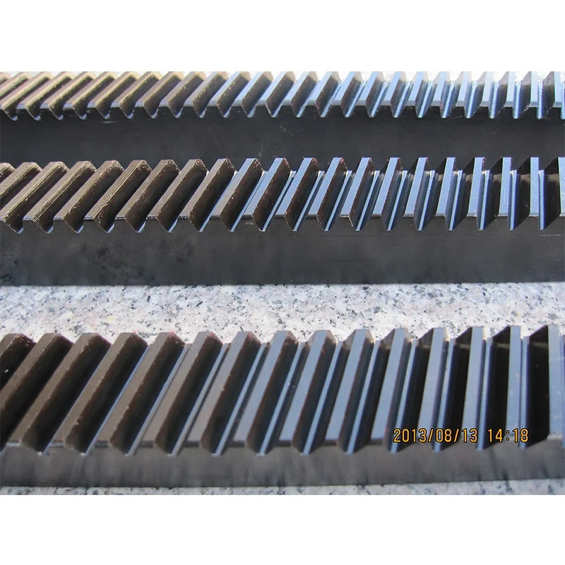 
High precision Metric Mechanism C8 steel router cnc rack pinion gear 