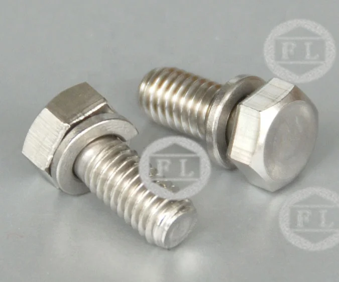 Factory outlet various stainless steel screw and washer assembly