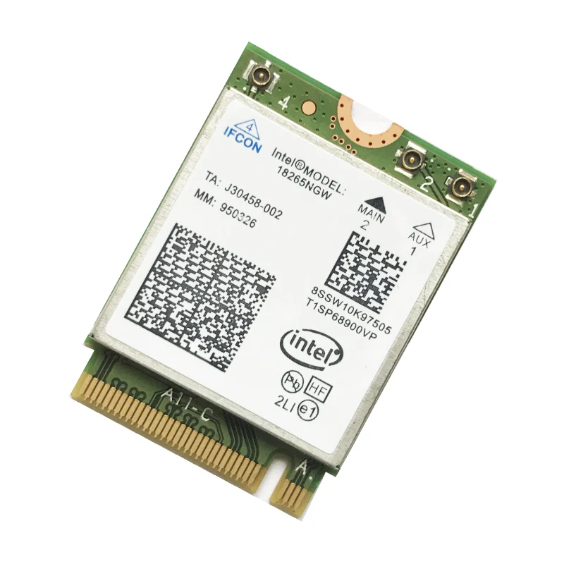Tri-Band Wireless card 2.4G/5G BT 4.2 For Intel 8265NGW  WIFI Module 867Mbps Wireless Card