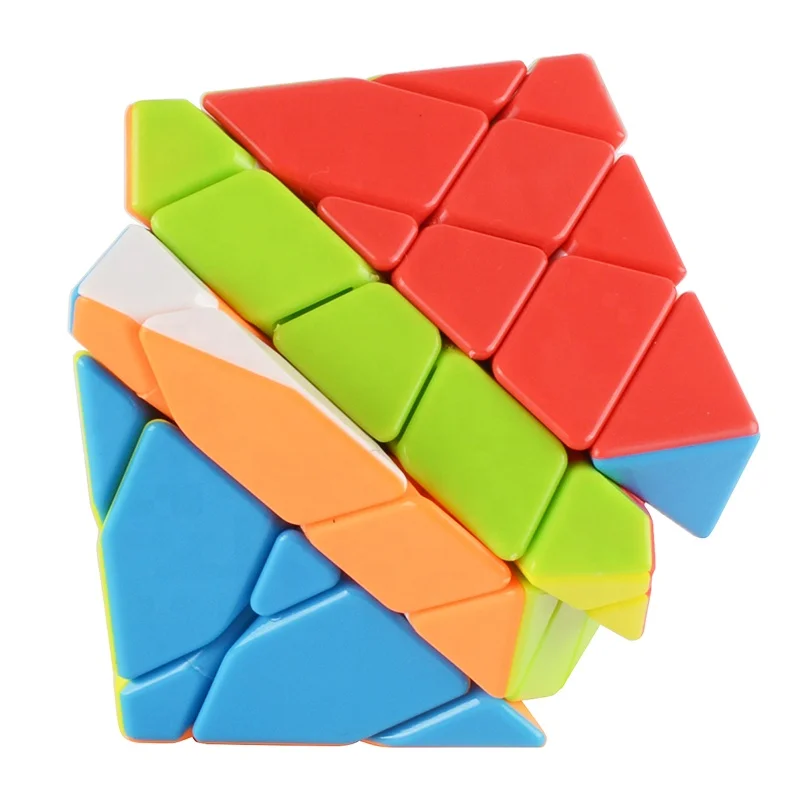creative 6.5cm 4X4 plastic cube puzzle for anti stress desk toy