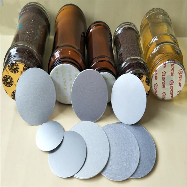 Cheaper price aluminum foil induction sealing liner for plastic and glass bottles