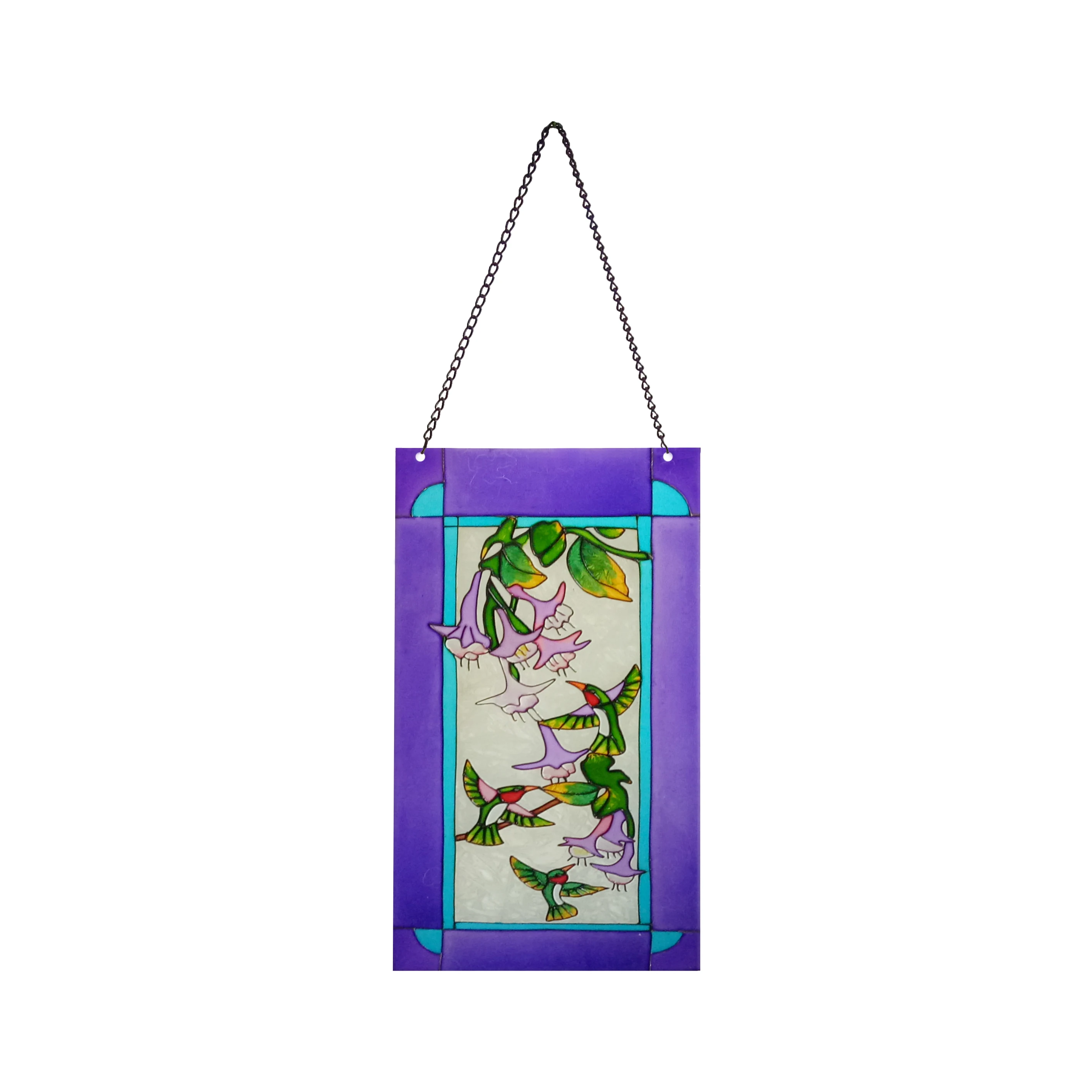  Декоративный настенный витражное стекло Ловец солнца с ручной росписью