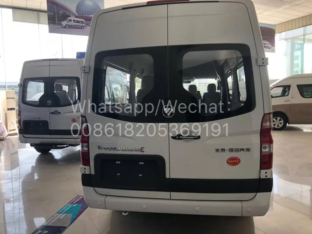  Дизельная модель FOTON TOANO 2018 9-17 сидений двигатель Cummins мини-автобус для